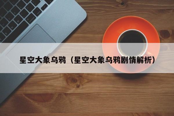 星空大象乌鸦（星空大象乌鸦剧情解析）